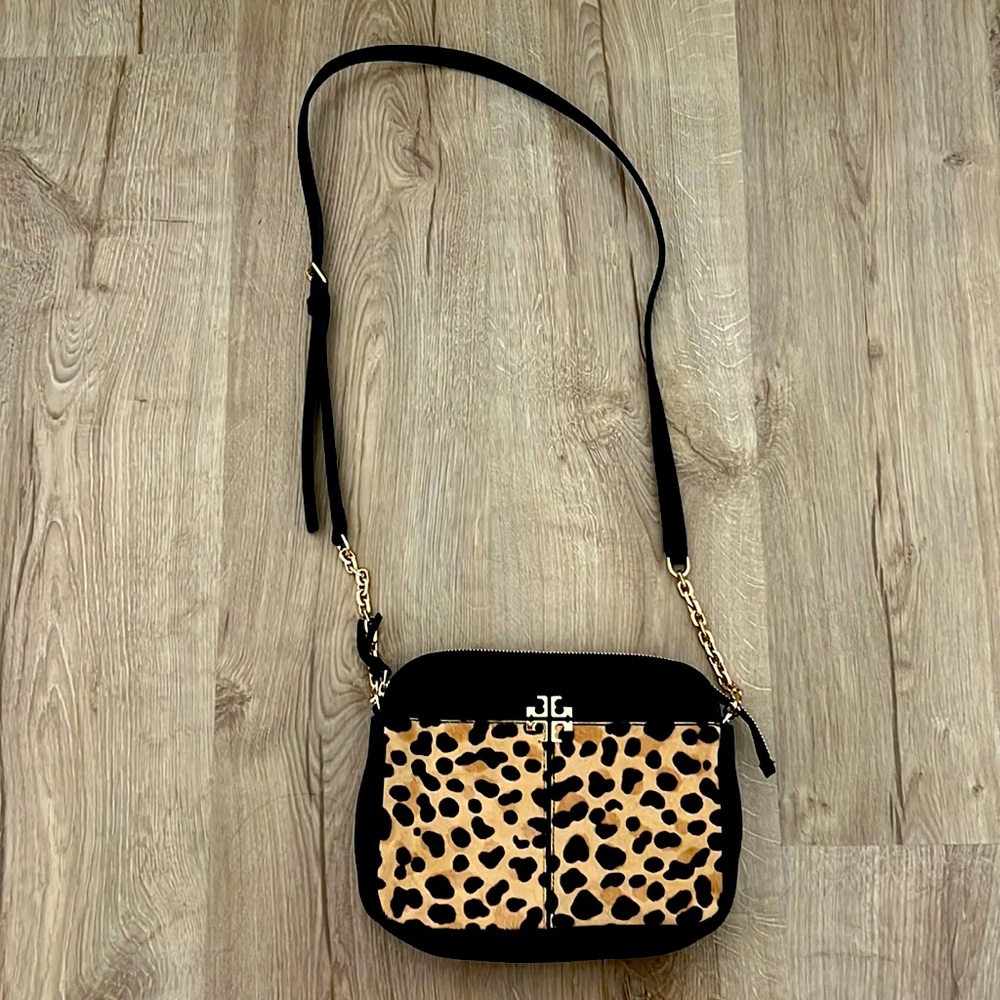 Tory Burch Ivy Genuine Calf Hair Crossbody